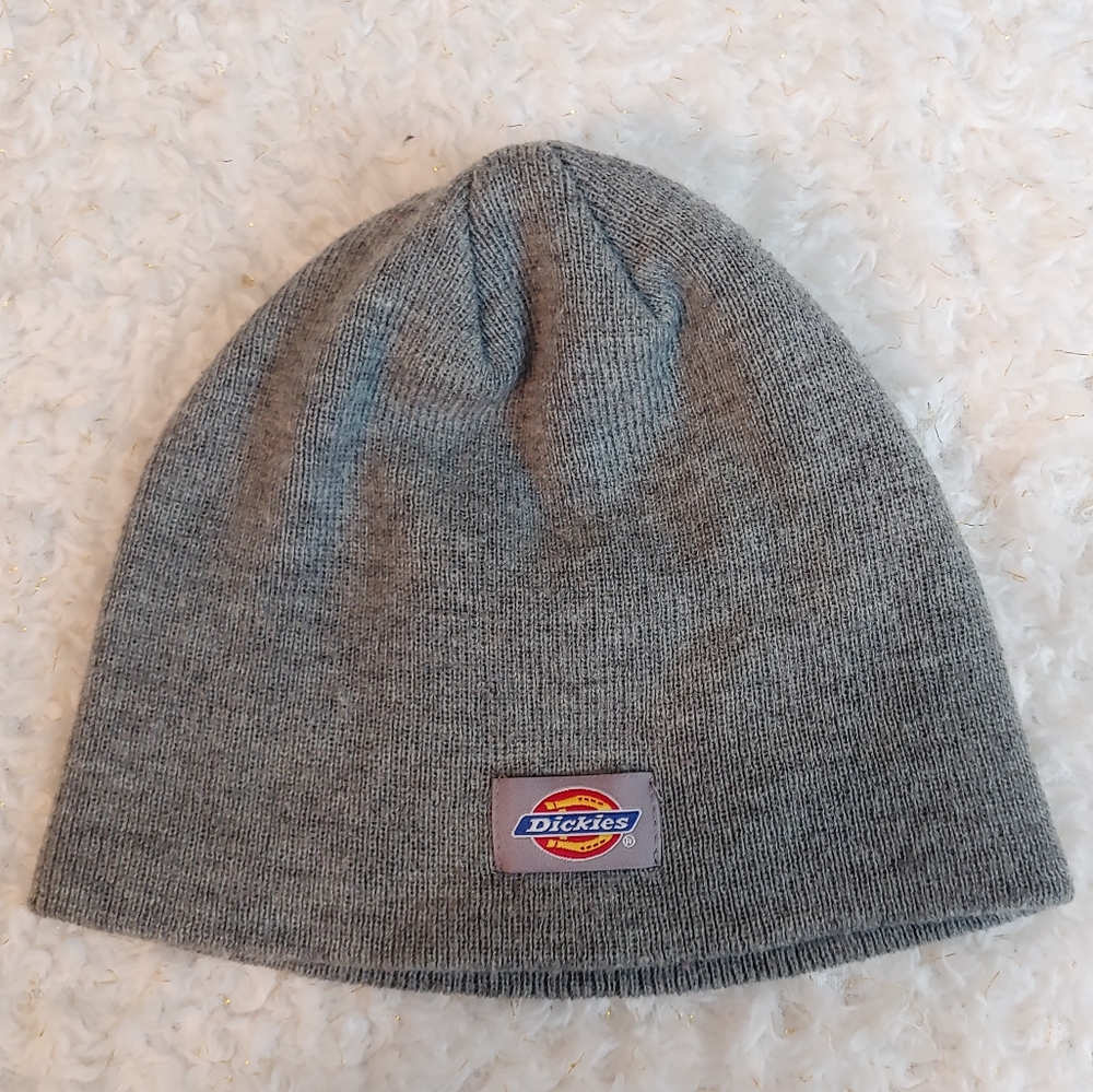 Gray beanie size kids 14 and older,  Dickies